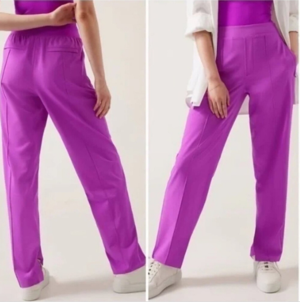 Athleta Brooklyn Heights Vibrant Purple Women's Pants, Size 12